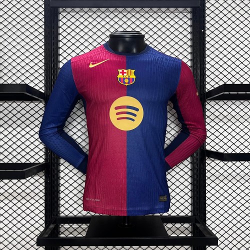 24/25 Barcelona Home Long Sleeve