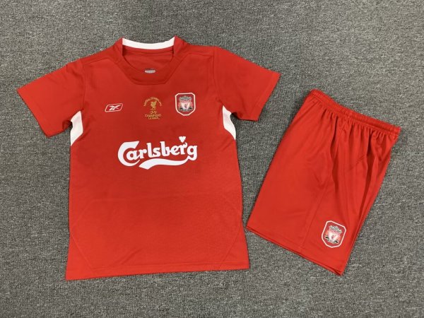 04/05 Liverpool Home Retro Kids Kit