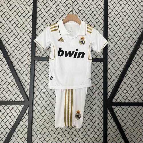 70f9a528 11/12 Real Madrid Home Retro Kids Kit
