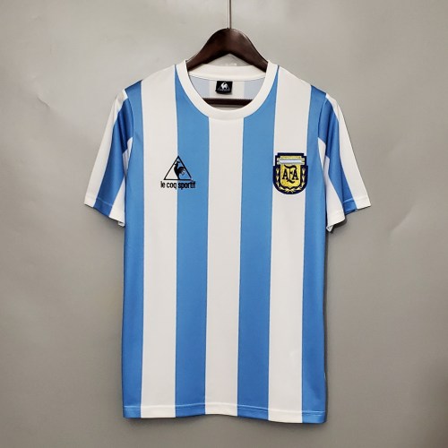 1986 Argentina Home Retro