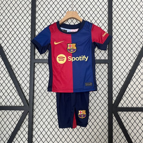 BARCA HOME 24/25 Barcelona Home Kids Kit