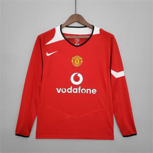 04/06 Manchester United Home Retro Long Sleeve