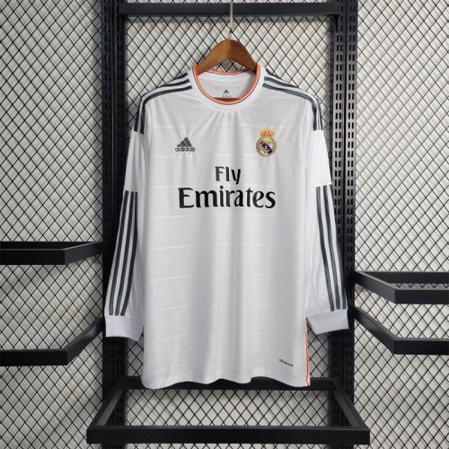RM H 13-14 ML 13/14 Real Madrid Home Retro Long Sleeve