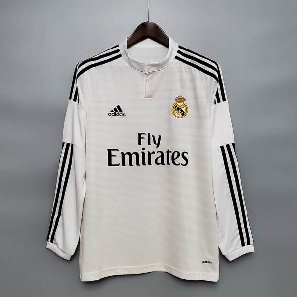 14/15 Real Madrid Home Retro Long Sleeve