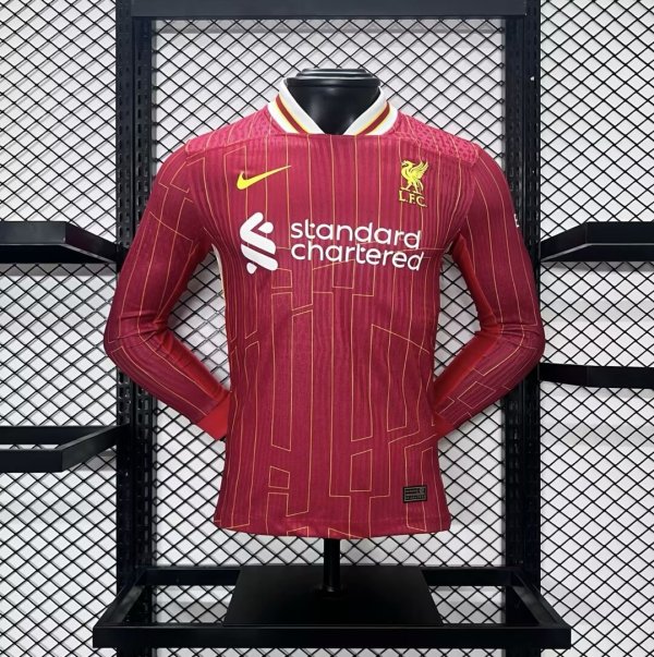 24/25 Liverpool Home Long Sleeve