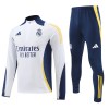 24/25 Real Madrid White Tracksuit