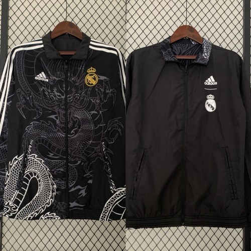 Real Madrid Black Reversible Jacket