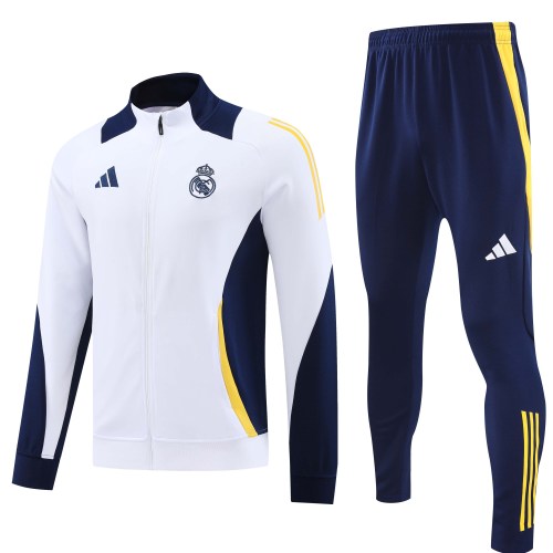 Real Madrid White Jacket
