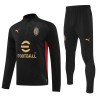 24/25 AC Milan Black Tracksuit