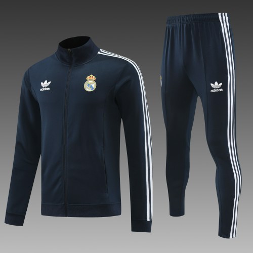 Real Madrid Black Jacket
