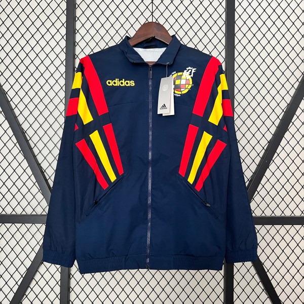 Spain Dark Blue Windbreaker