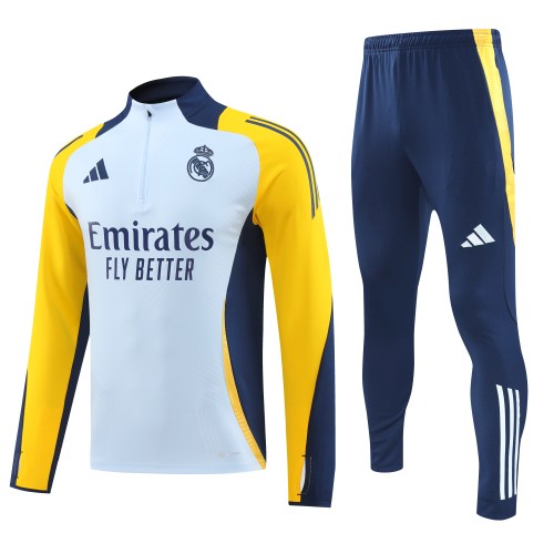 24/25 Real Madrid Yellow Tracksuit