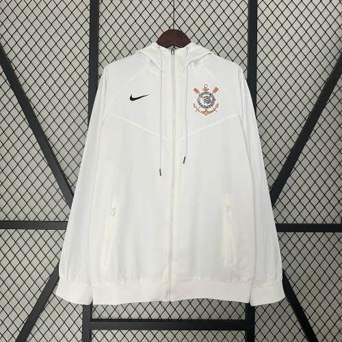 Corinthians White Windbreaker