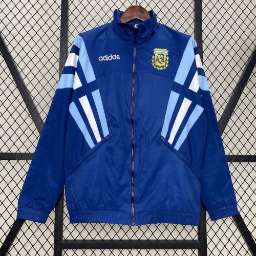 Argentina Dark Blue Windbreaker