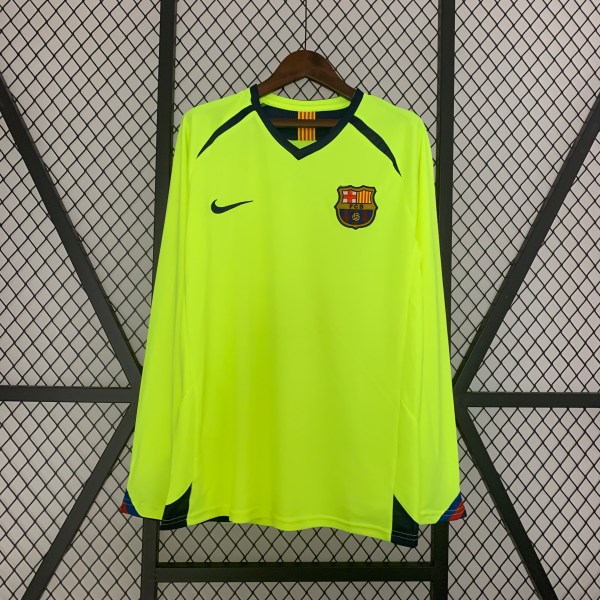 05/06 Barcelona Away Retro Long Sleeve
