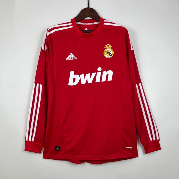 11/12 Real Madrid Away Retro Long Sleeve