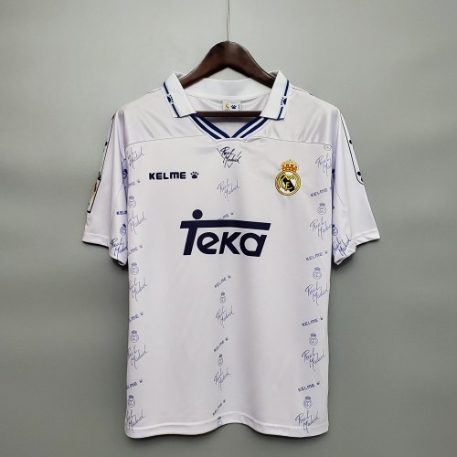 H 94 96 94/96 Real Madrid Home Retro