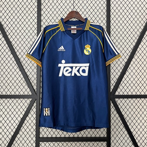 T 98 00 98/00 Real Madrid Third Retro