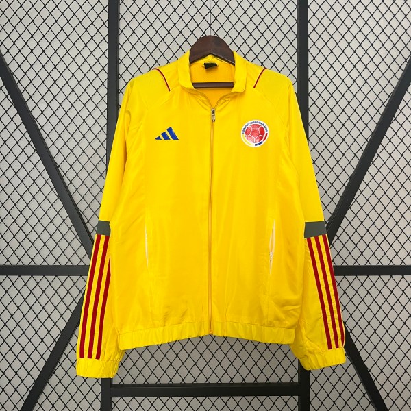 Colombia Yellow Windbreaker