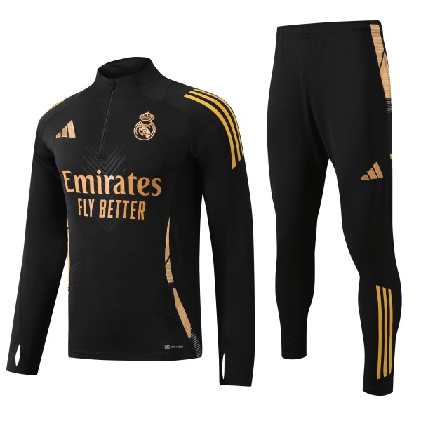 24/25 Real Madrid Black Tracksuit