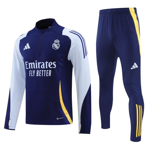 24/25 Real Madrid Blue Tracksuit