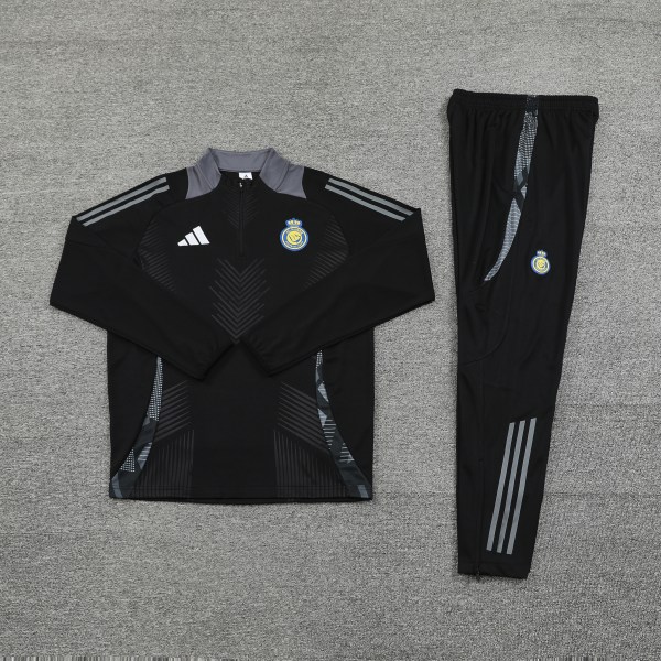 24/25 Al Nassr Black Tracksuit