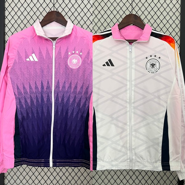 Germany Pink & White Reversible Jacket