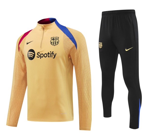 24/25 Barcelona Gold Tracksuit