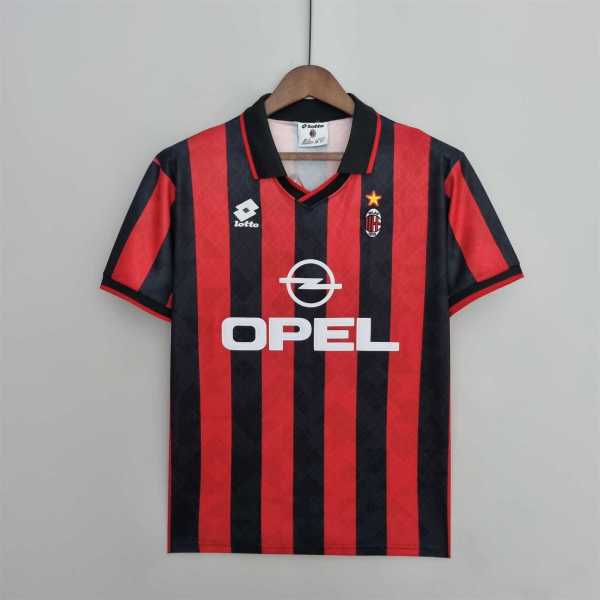 95/96 AC Milan Home Retro