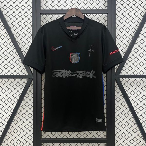 24/25 Barcelona Away Fan Version Cactus Jack Edition
