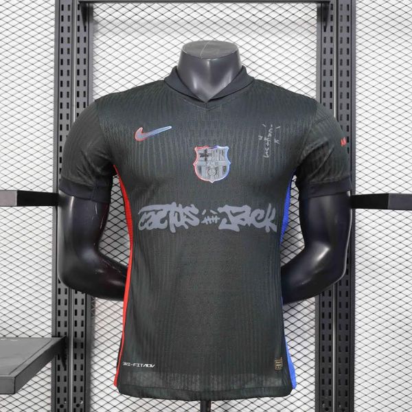 24/25 Barcelona Away Player Version Cactus Jack Edition