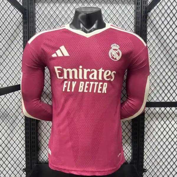 26/27 Real Madrid Third Player Version Long Sleeve